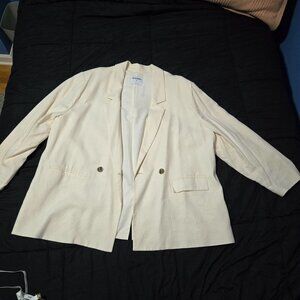 Old Navy Linen Blend Blazer